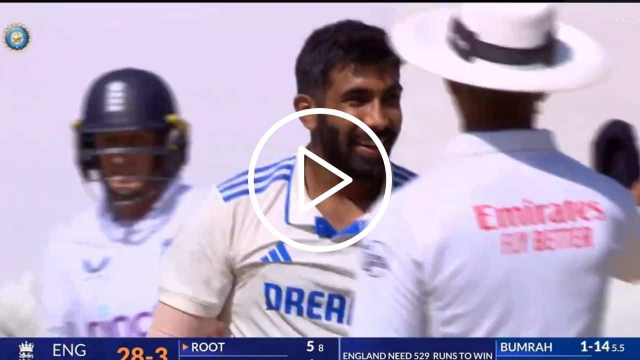 [Watch] 'Ab Toh Maar Hi Nahi Rahe' - Jasprit Bumrah's Cheeky Dig At Joe Root In 3rd Test